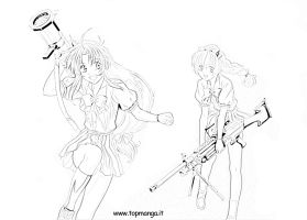 immagine da colorare FULL METAL PANIC