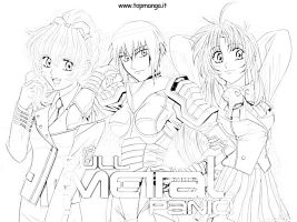 immagine da colorare FULL METAL PANIC