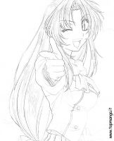 immagine da colorare FULL METAL PANIC