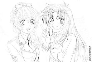immagine da colorare FULL METAL PANIC