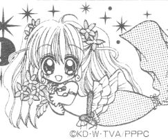 immagine da colorare MERMAID MELODY - PRINCIPESSE SIRENE