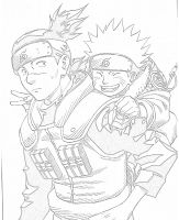immagine da colorare di naruto