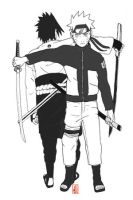 immagine da colorare di naruto
