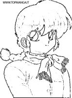 immagine da colorare RANMA