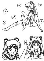 immagini da colorare di sailor moon