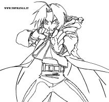immagine da colorare FULLMETAL ALCHEMIST