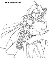 immagine da colorare FULLMETAL ALCHEMIST