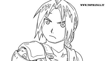 immagine da colorare FULLMETAL ALCHEMIST