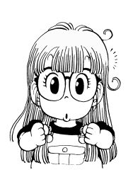 immagine da colorare anime manga arale