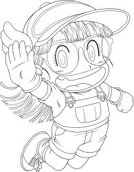 immagine da colorare anime manga arale
