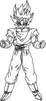immagini da colorare di dragonball