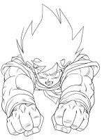 immagini da colorare di dragonball