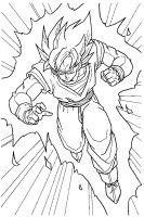 immagini da colorare di dragonball