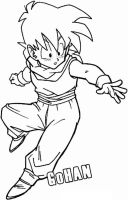 immagini da colorare di dragonball