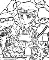 immagini da colorare di Kodomo no Omocha