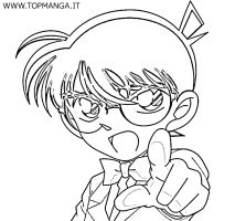 immagine da colorare DETECTIVE CONAN