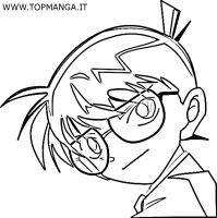 immagine da colorare DETECTIVE CONAN