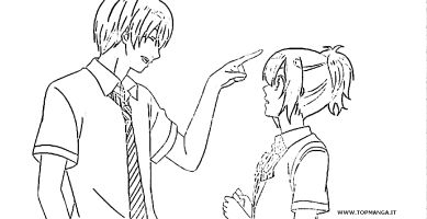 immagine da colorare WOLF GIRL & BLACK PRINCE