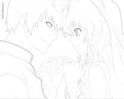 immagine da colorare toradora